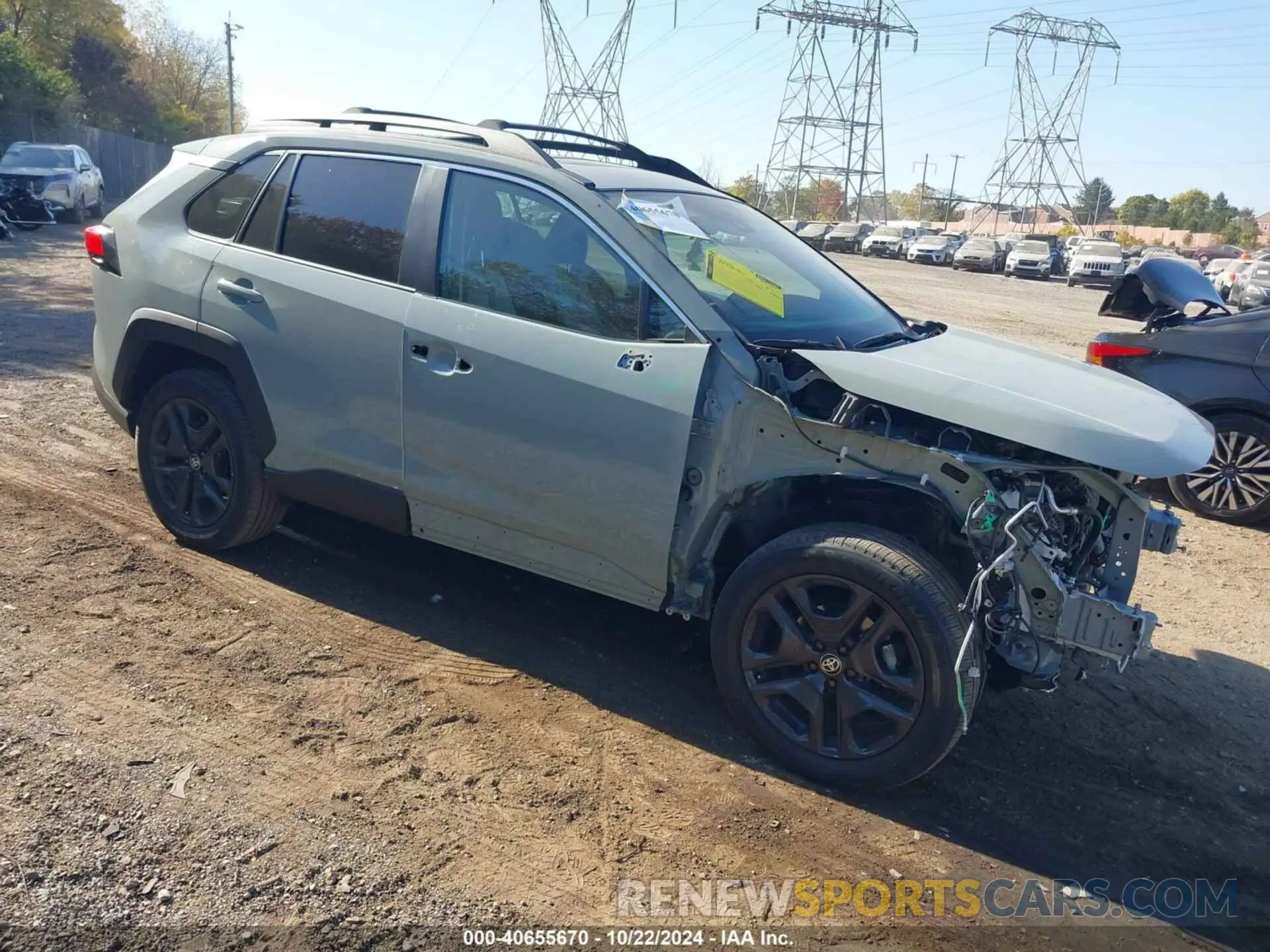 1 fotografías del automóvil dañado 2T3J1RFV8NW249304 TOYOTA RAV4 2022