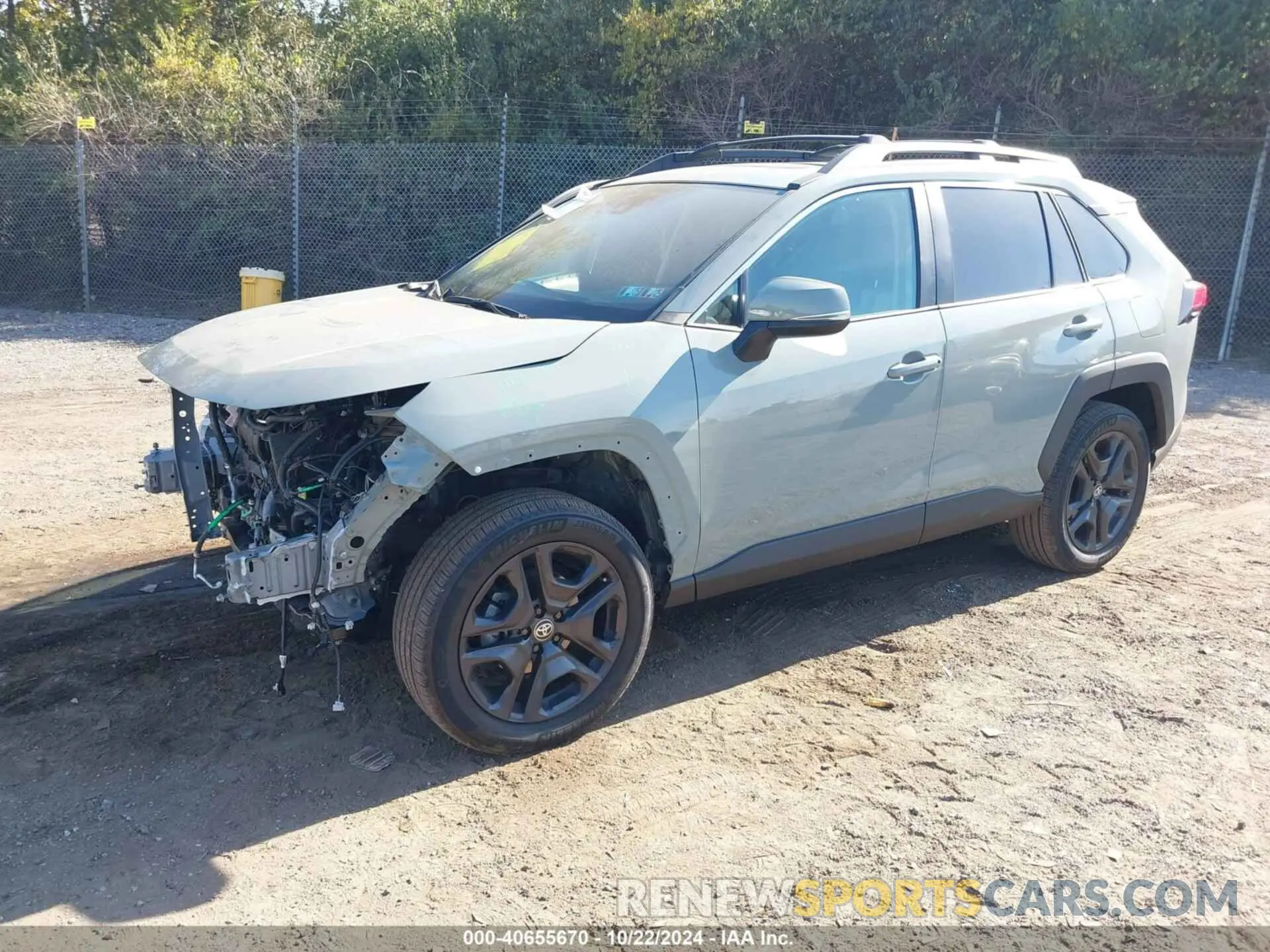 2 fotografías del automóvil dañado 2T3J1RFV8NW249304 TOYOTA RAV4 2022