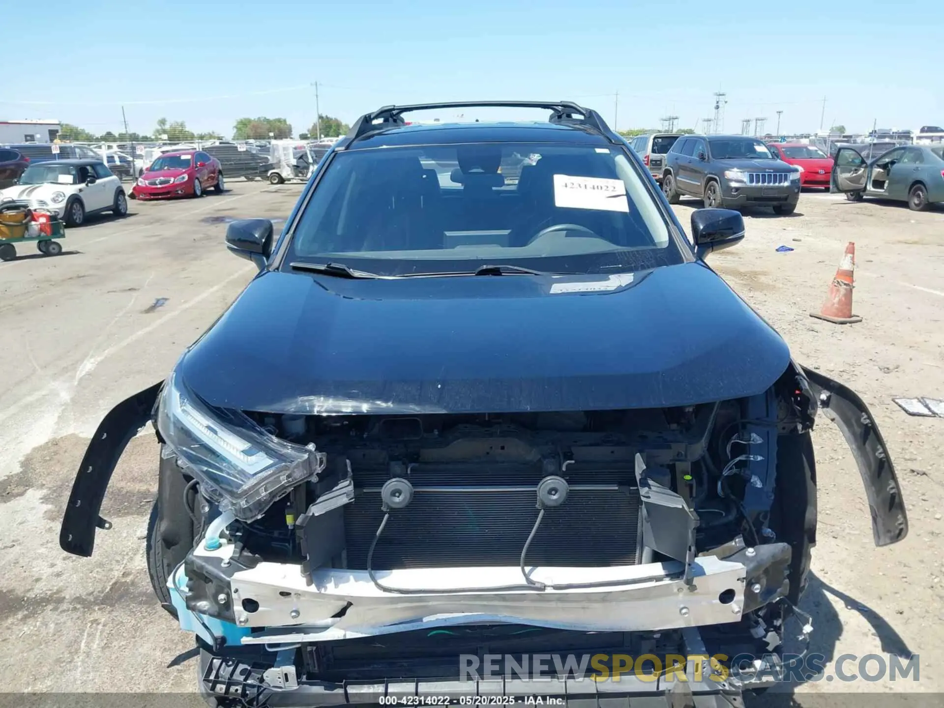 13 fotografías del automóvil dañado 2T3J1RFV8NW266510 TOYOTA RAV4 2022