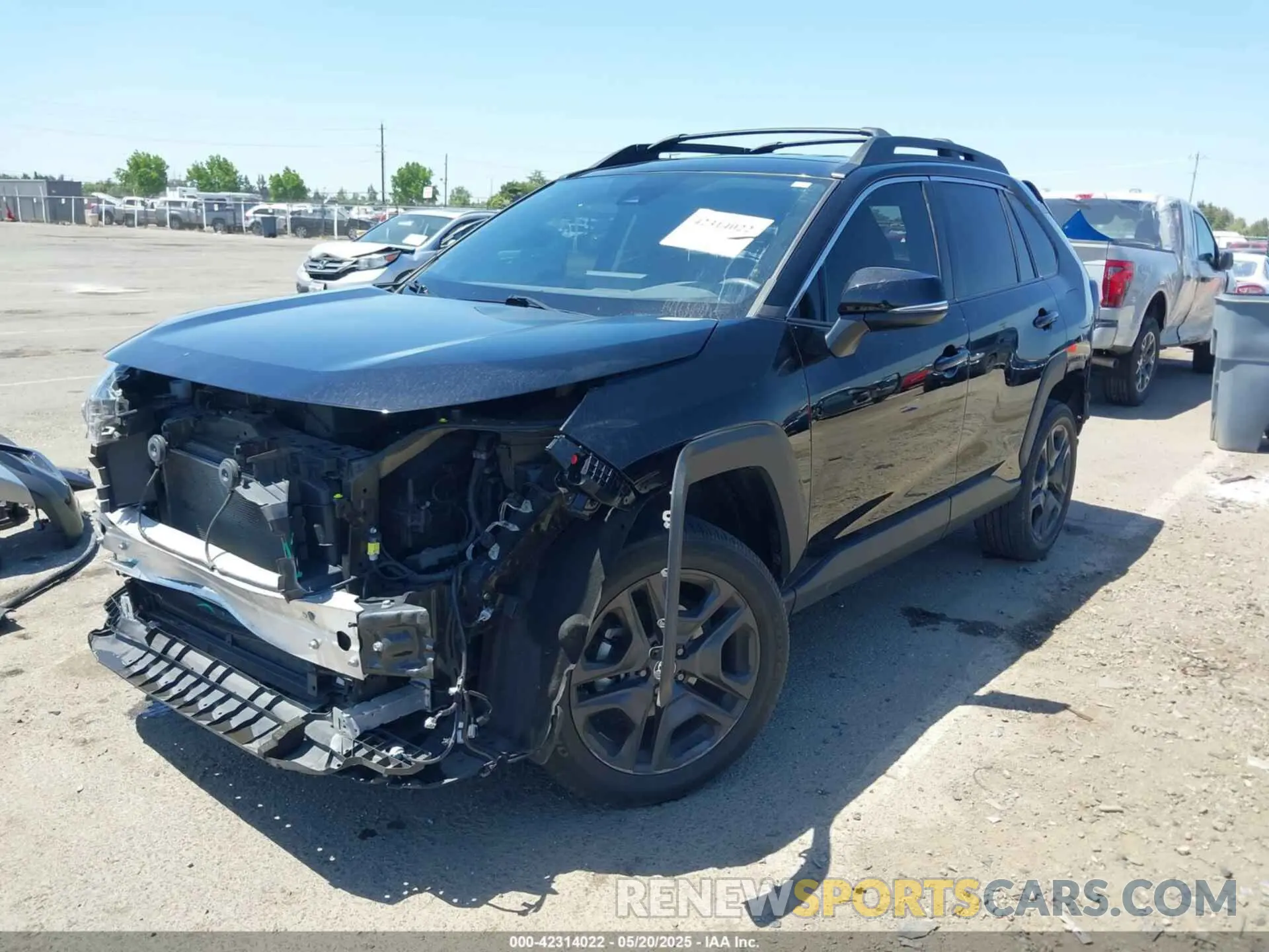 2 fotografías del automóvil dañado 2T3J1RFV8NW266510 TOYOTA RAV4 2022