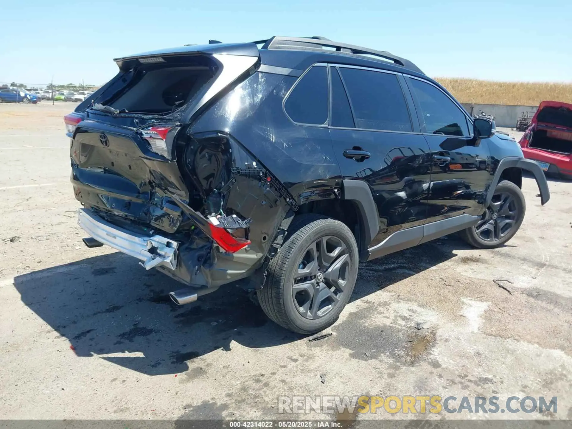 4 fotografías del automóvil dañado 2T3J1RFV8NW266510 TOYOTA RAV4 2022