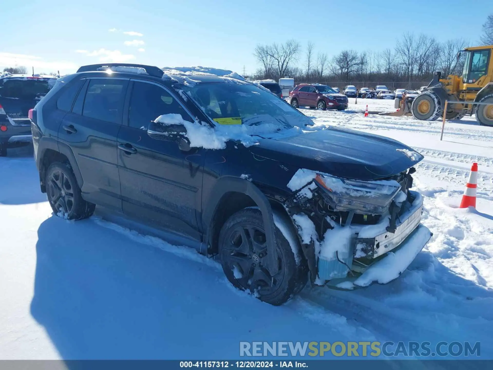 1 fotografías del automóvil dañado 2T3J1RFV8NW280343 TOYOTA RAV4 2022