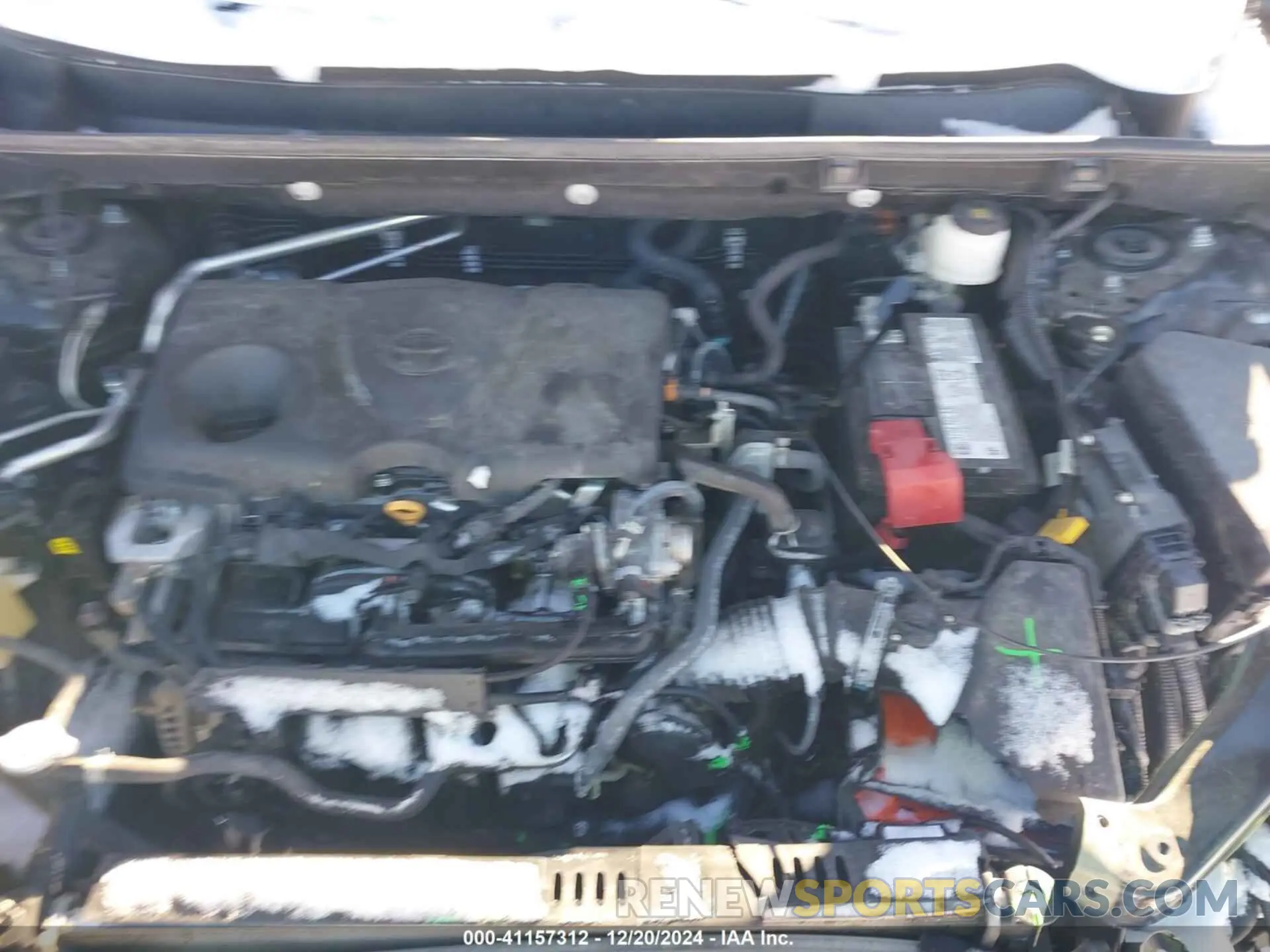 10 fotografías del automóvil dañado 2T3J1RFV8NW280343 TOYOTA RAV4 2022