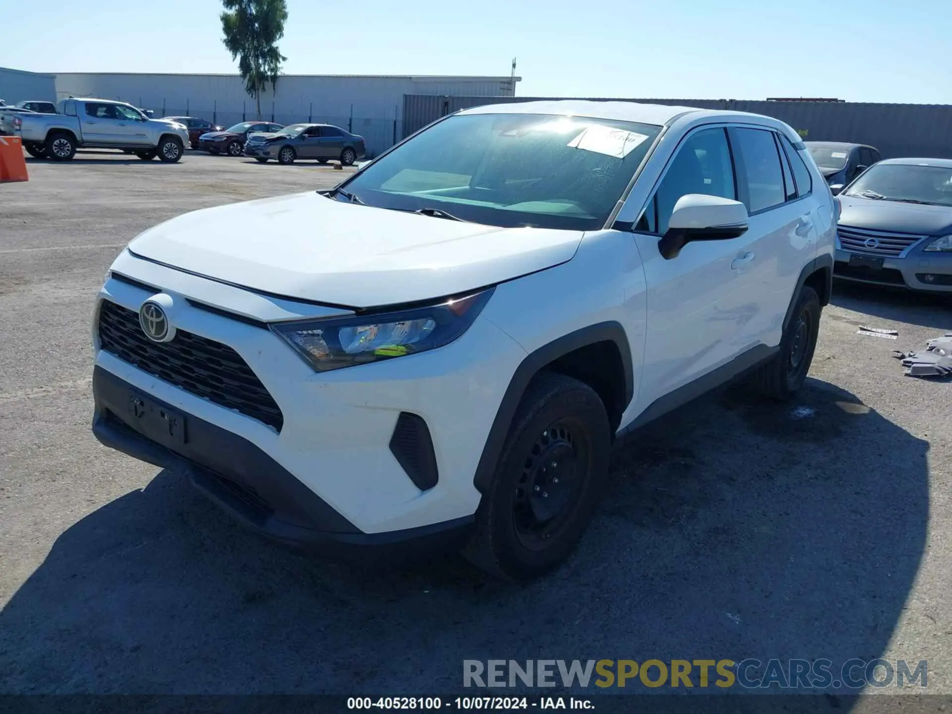 2 fotografías del automóvil dañado 2T3K1RFV1NC201732 TOYOTA RAV4 2022