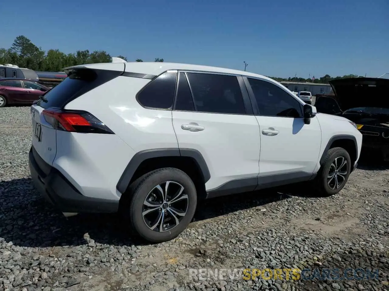 3 fotografías del automóvil dañado 2T3K1RFV2NC188473 TOYOTA RAV4 2022