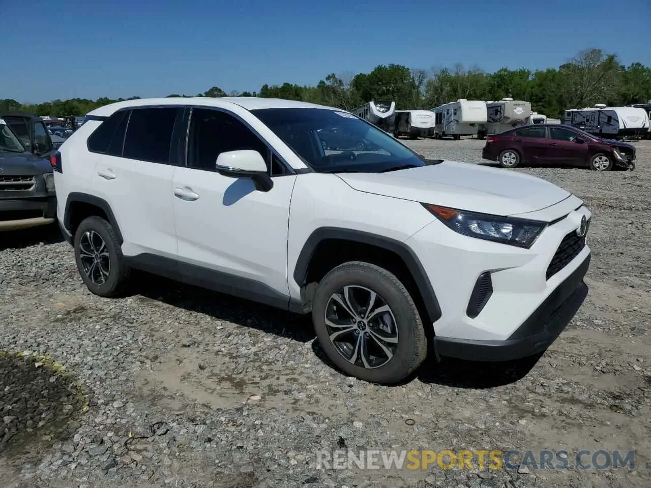 4 fotografías del automóvil dañado 2T3K1RFV2NC188473 TOYOTA RAV4 2022