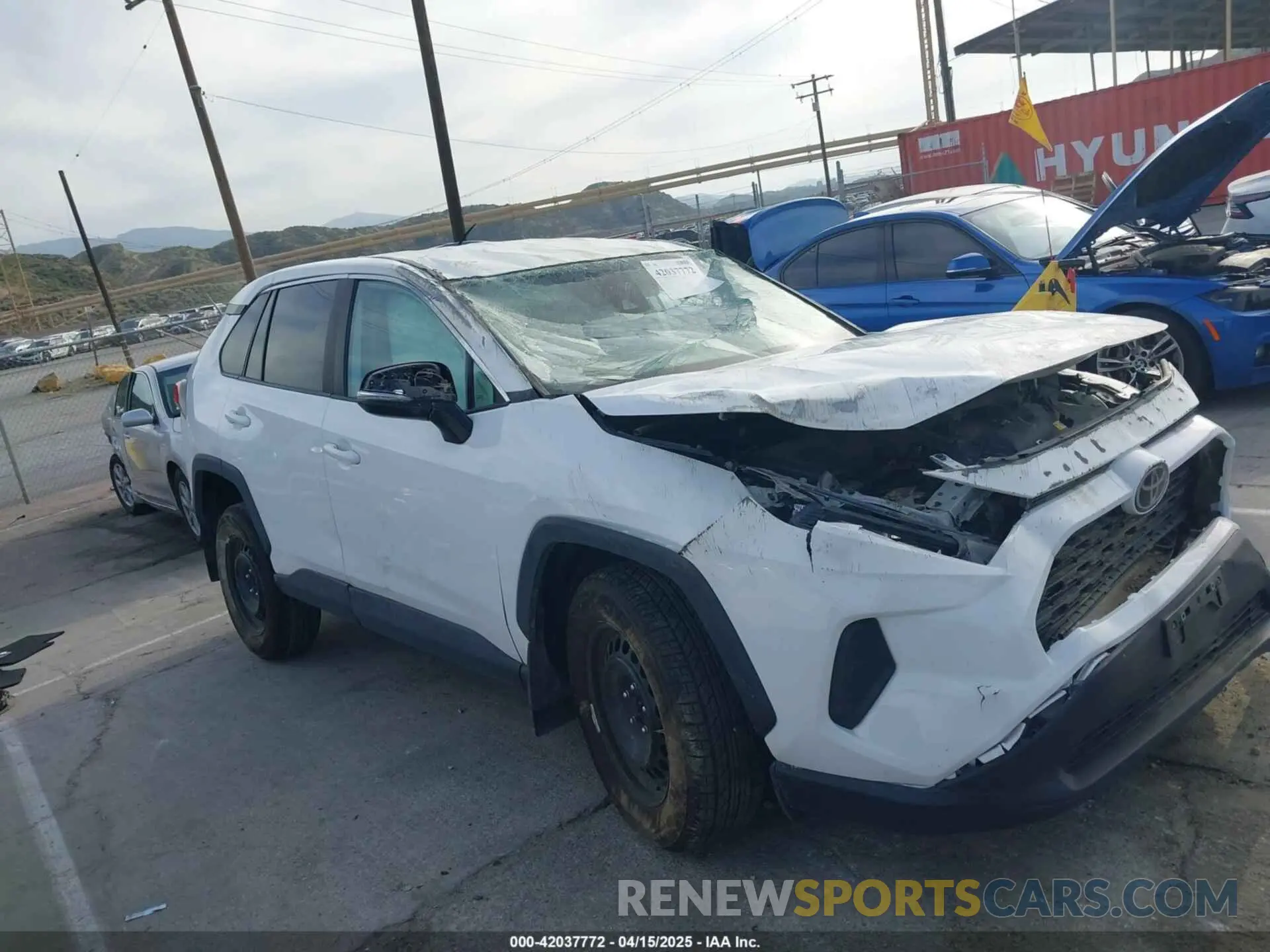 1 fotografías del automóvil dañado 2T3K1RFV3NC188126 TOYOTA RAV4 2022