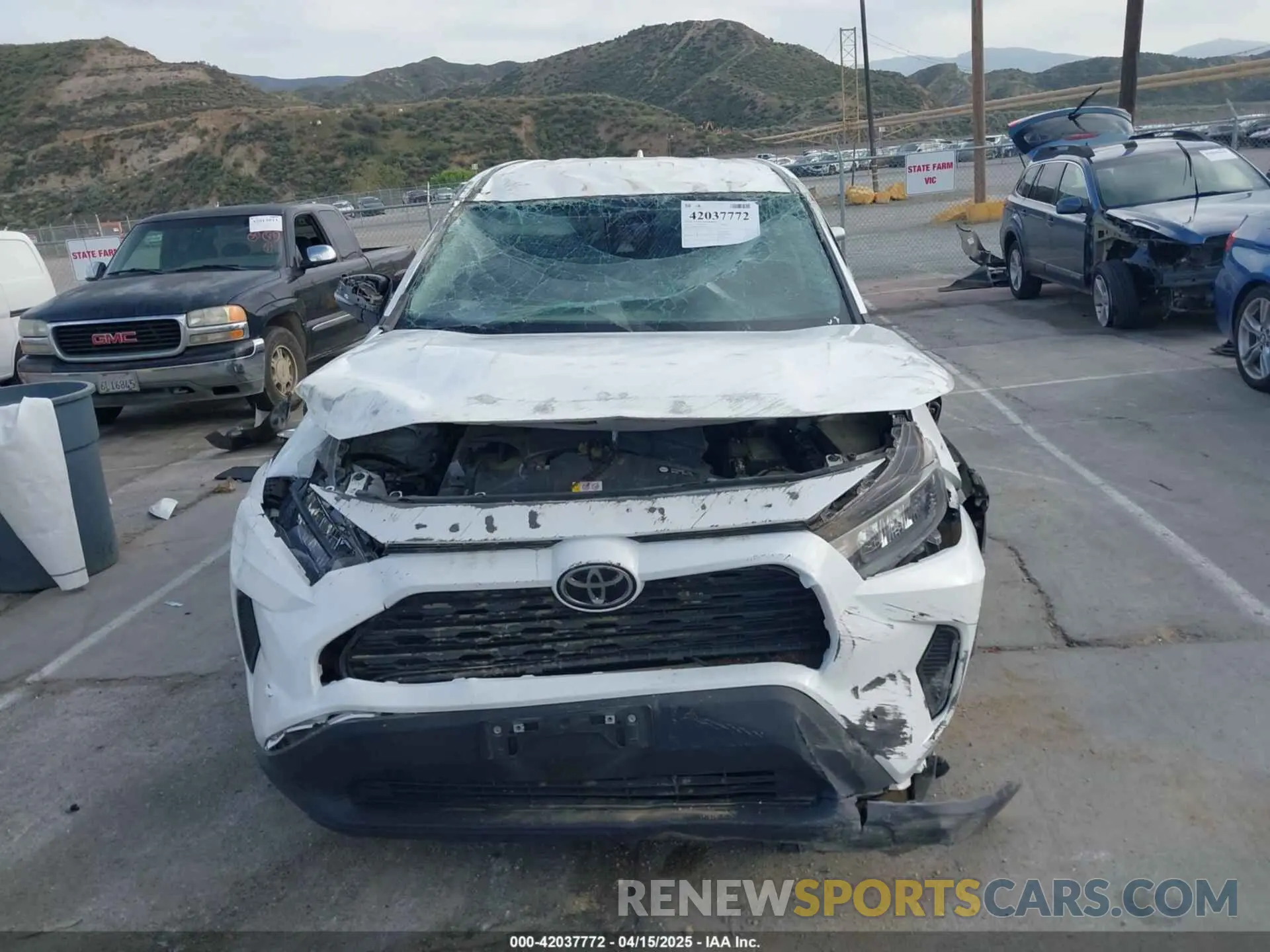 12 fotografías del automóvil dañado 2T3K1RFV3NC188126 TOYOTA RAV4 2022