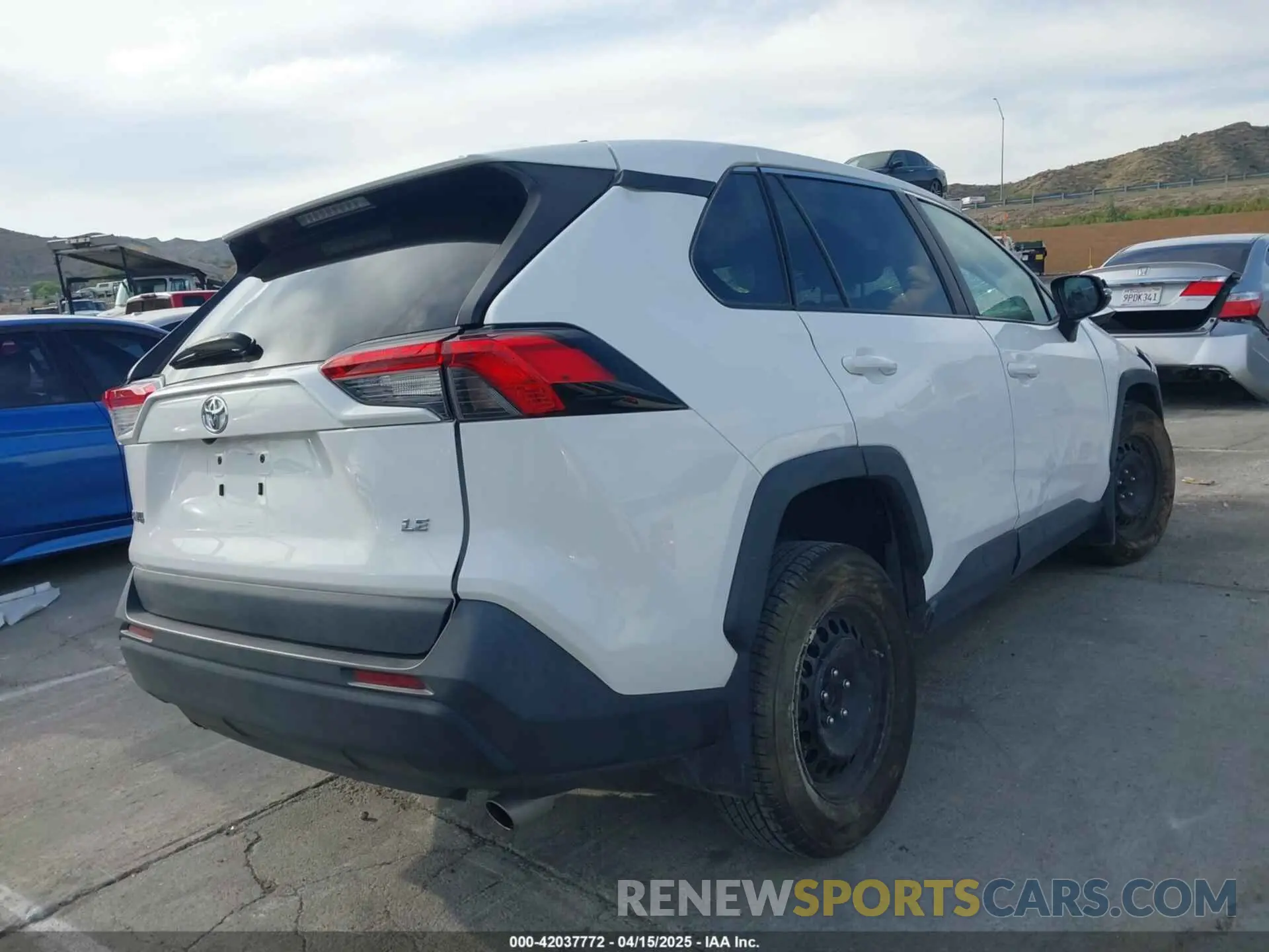 4 fotografías del automóvil dañado 2T3K1RFV3NC188126 TOYOTA RAV4 2022