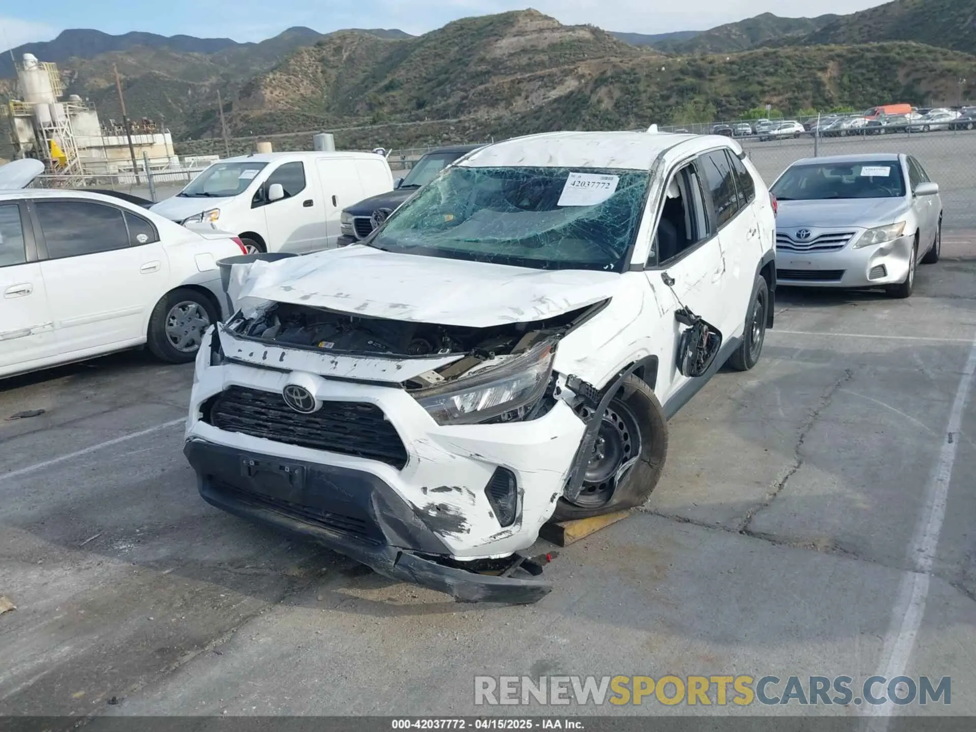 6 fotografías del automóvil dañado 2T3K1RFV3NC188126 TOYOTA RAV4 2022
