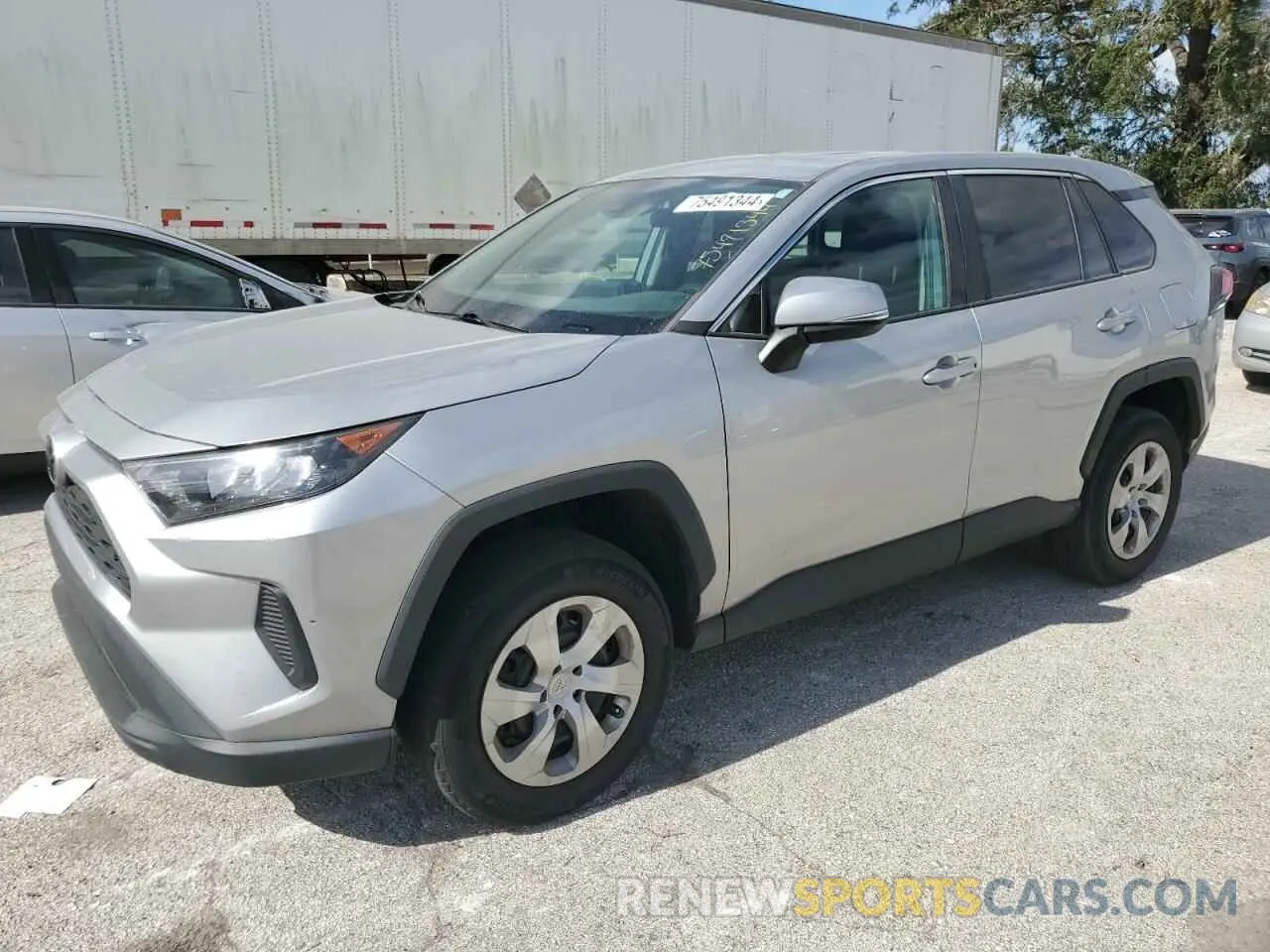 1 fotografías del automóvil dañado 2T3K1RFV9NC175364 TOYOTA RAV4 2022