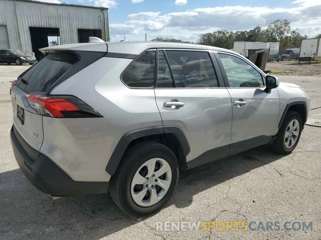3 fotografías del automóvil dañado 2T3K1RFV9NC175364 TOYOTA RAV4 2022