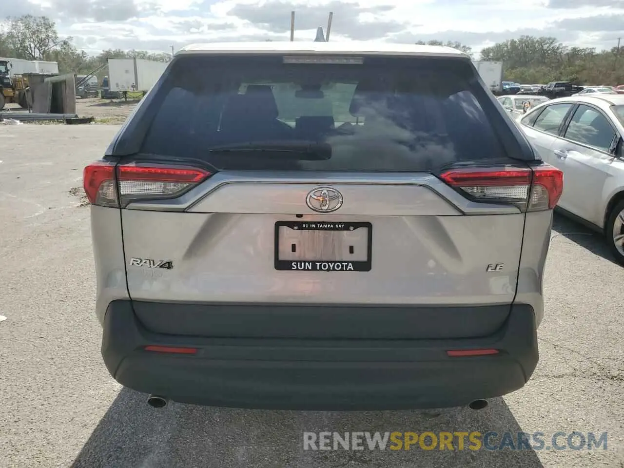 6 fotografías del automóvil dañado 2T3K1RFV9NC175364 TOYOTA RAV4 2022