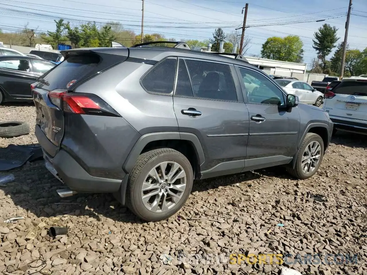 3 fotografías del automóvil dañado 2T3N1RFV4NW305496 TOYOTA RAV4 2022