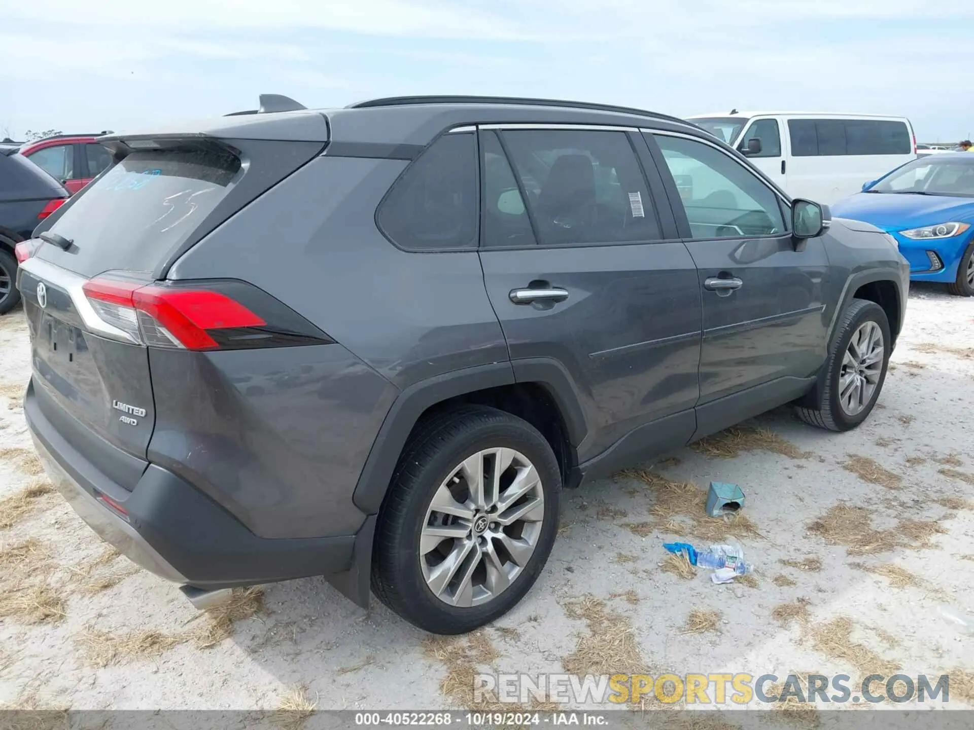 4 fotografías del automóvil dañado 2T3N1RFV8NW322933 TOYOTA RAV4 2022