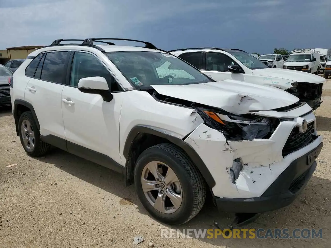 4 fotografías del automóvil dañado 2T3P1RFV0NC300127 TOYOTA RAV4 2022