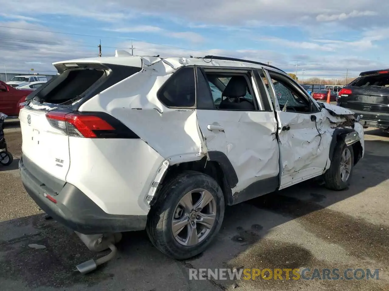 3 fotografías del automóvil dañado 2T3P1RFV0NW255267 TOYOTA RAV4 2022