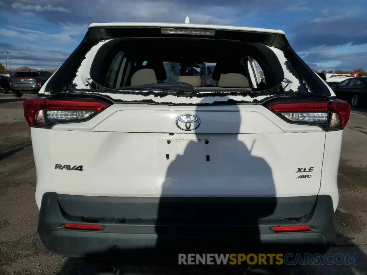 6 fotografías del automóvil dañado 2T3P1RFV0NW255267 TOYOTA RAV4 2022