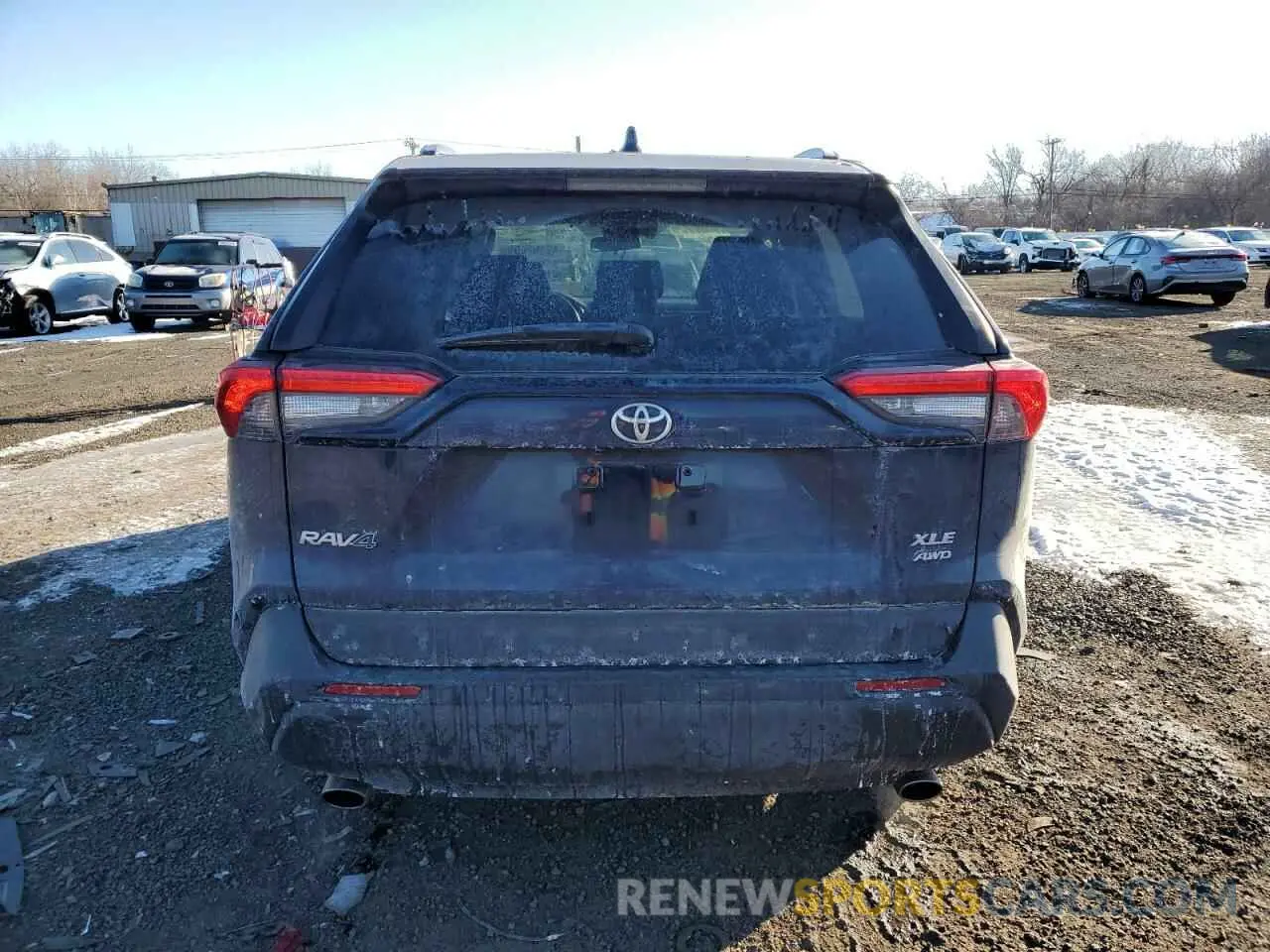 6 fotografías del automóvil dañado 2T3P1RFV0NW262784 TOYOTA RAV4 2022