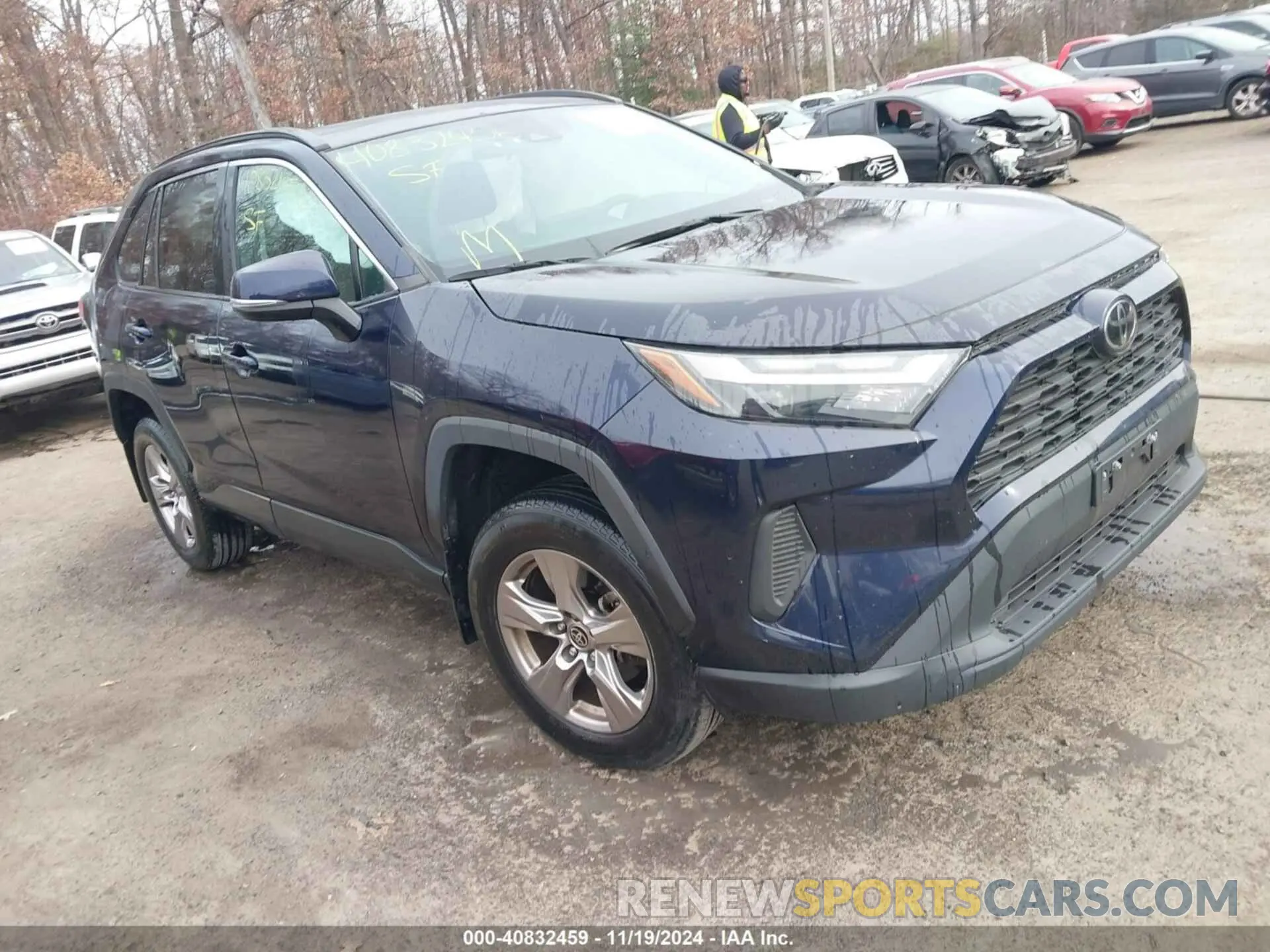 1 fotografías del automóvil dañado 2T3P1RFV0NW279343 TOYOTA RAV4 2022