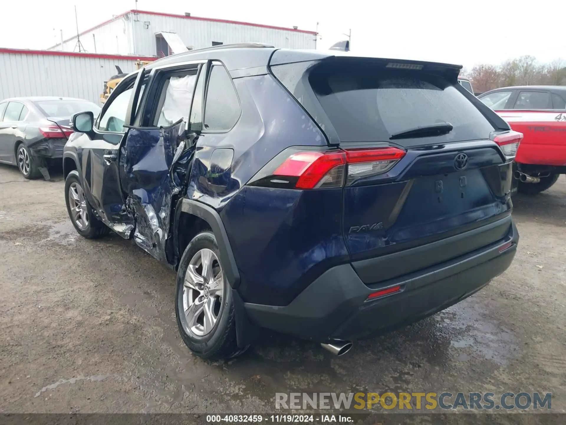 3 fotografías del automóvil dañado 2T3P1RFV0NW279343 TOYOTA RAV4 2022
