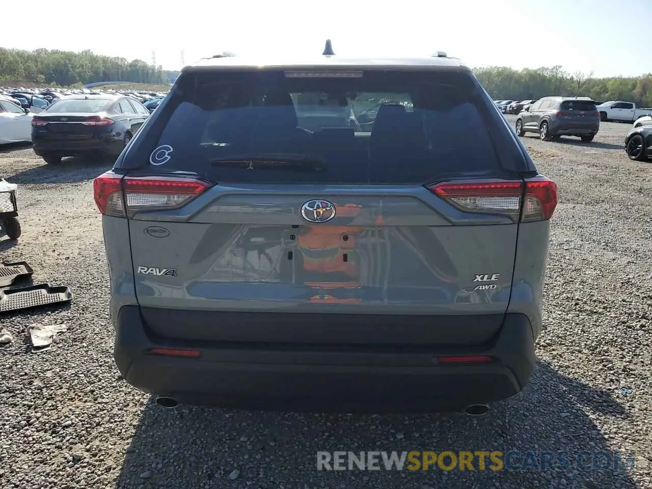 6 fotografías del automóvil dañado 2T3P1RFV0NW322269 TOYOTA RAV4 2022