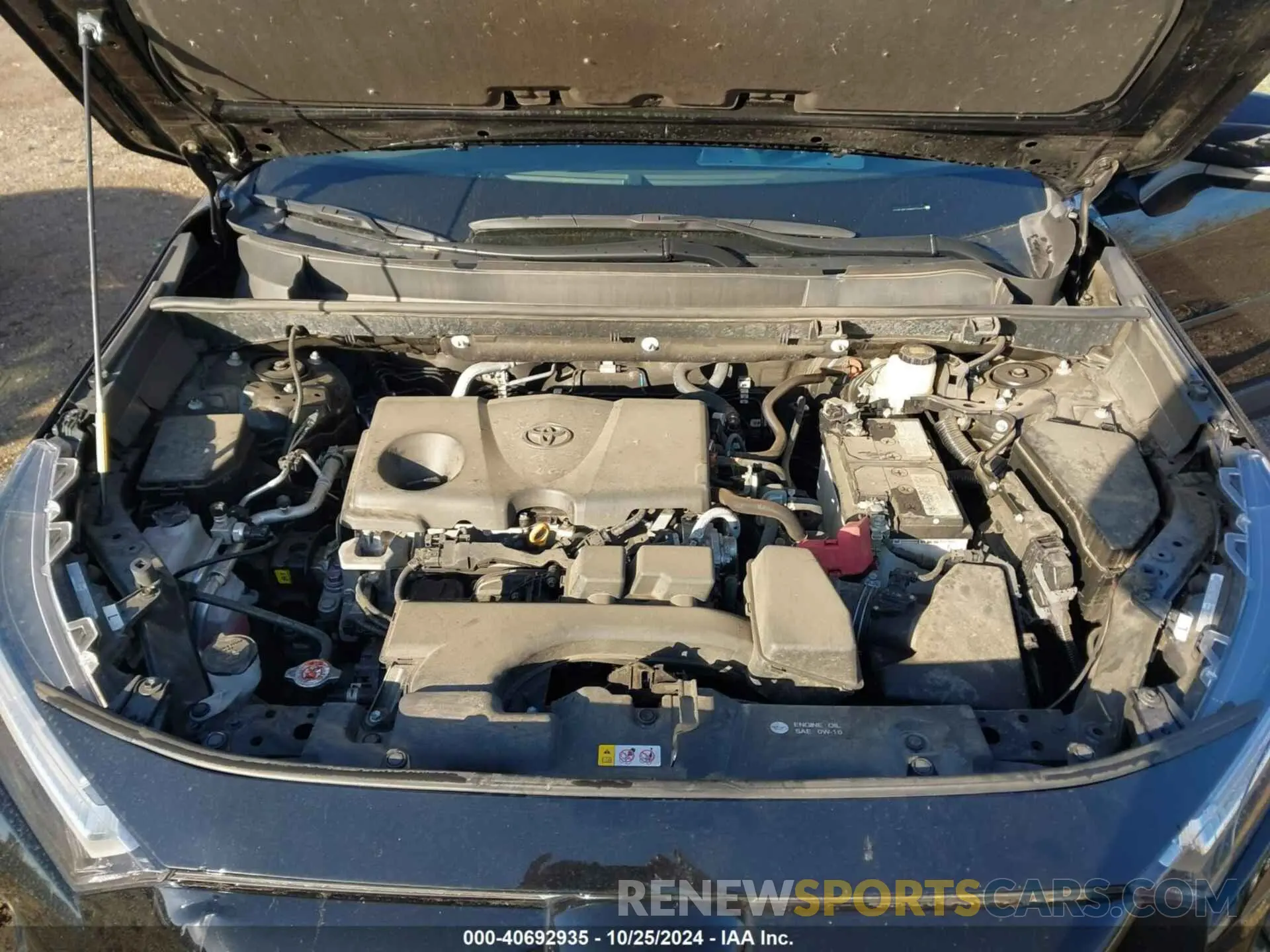 10 fotografías del automóvil dañado 2T3P1RFV0NW324443 TOYOTA RAV4 2022