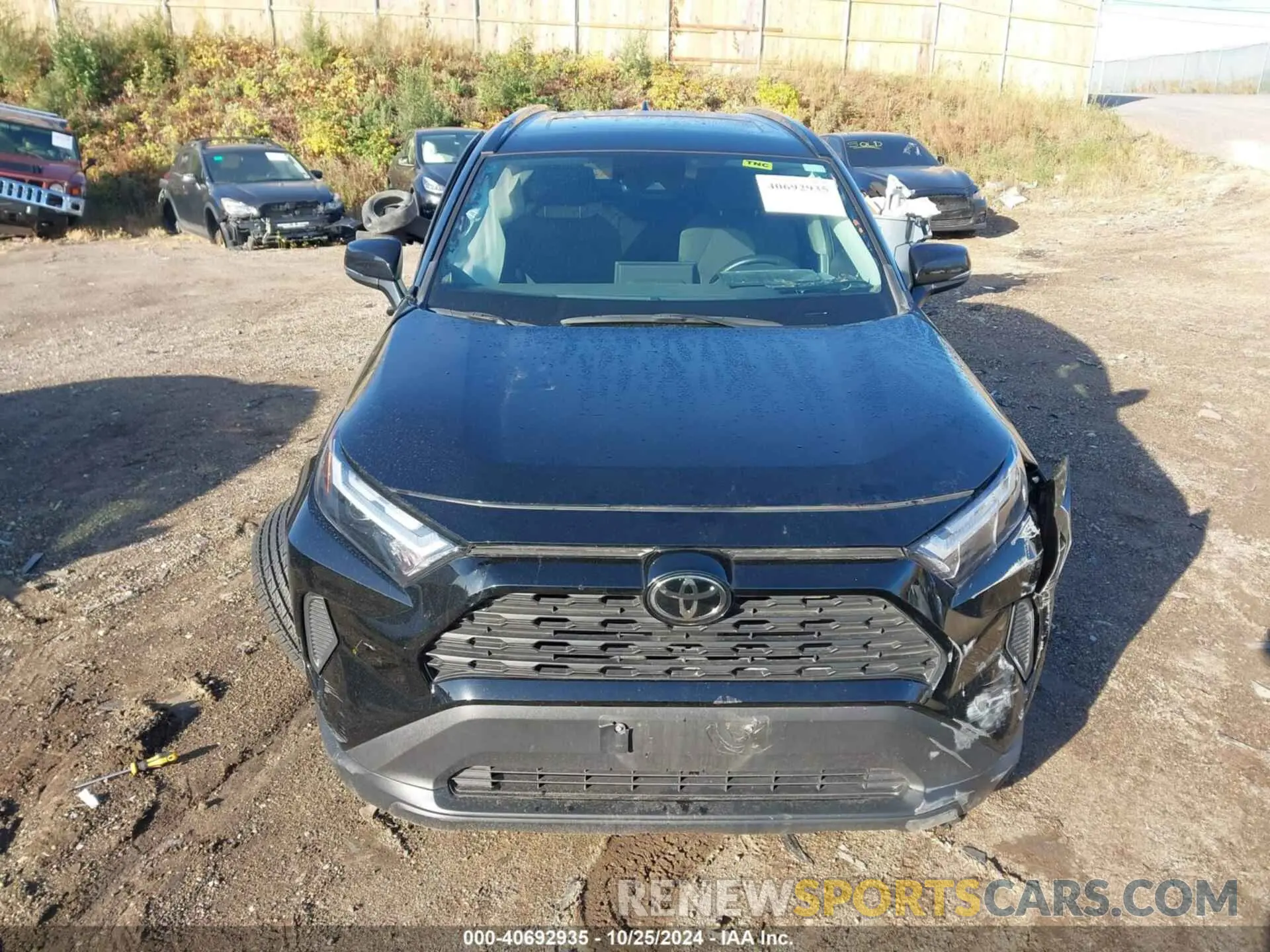 11 fotografías del automóvil dañado 2T3P1RFV0NW324443 TOYOTA RAV4 2022