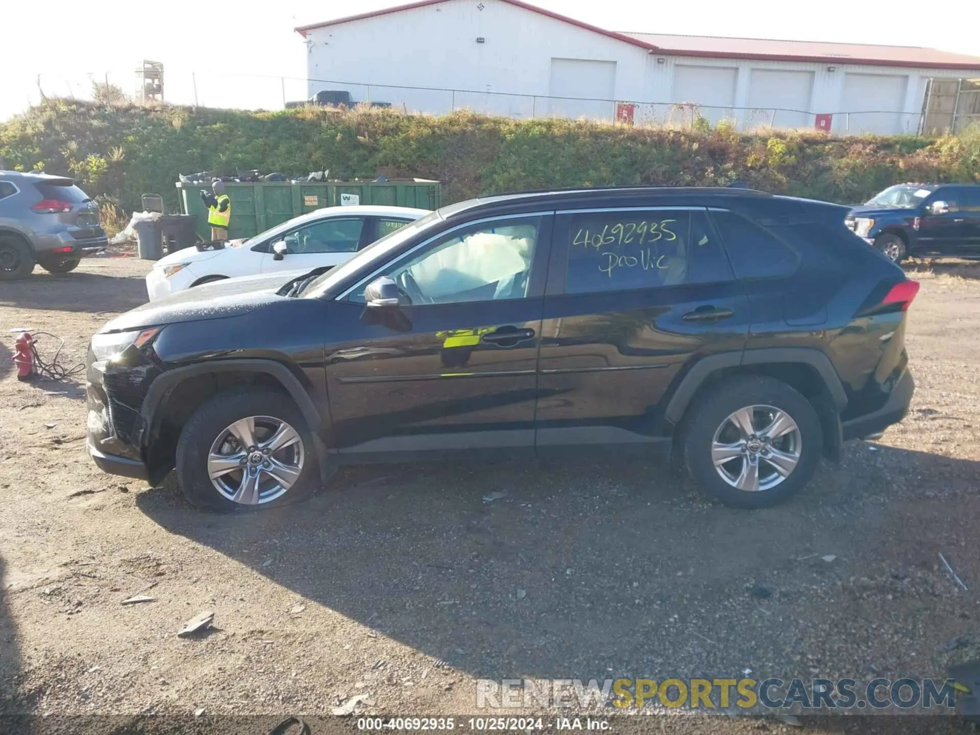 13 fotografías del automóvil dañado 2T3P1RFV0NW324443 TOYOTA RAV4 2022