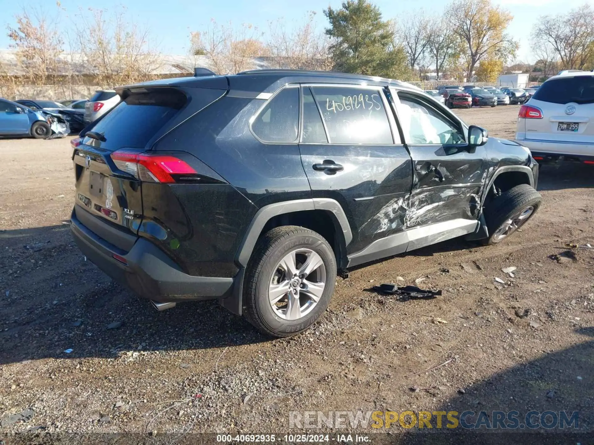 4 fotografías del automóvil dañado 2T3P1RFV0NW324443 TOYOTA RAV4 2022