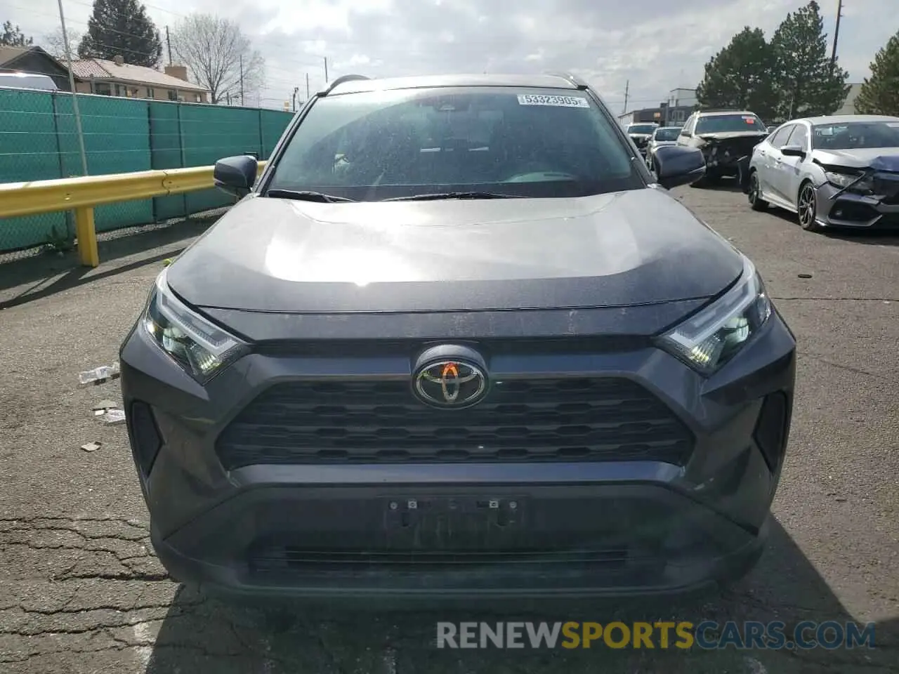 5 fotografías del automóvil dañado 2T3P1RFV1NC302579 TOYOTA RAV4 2022