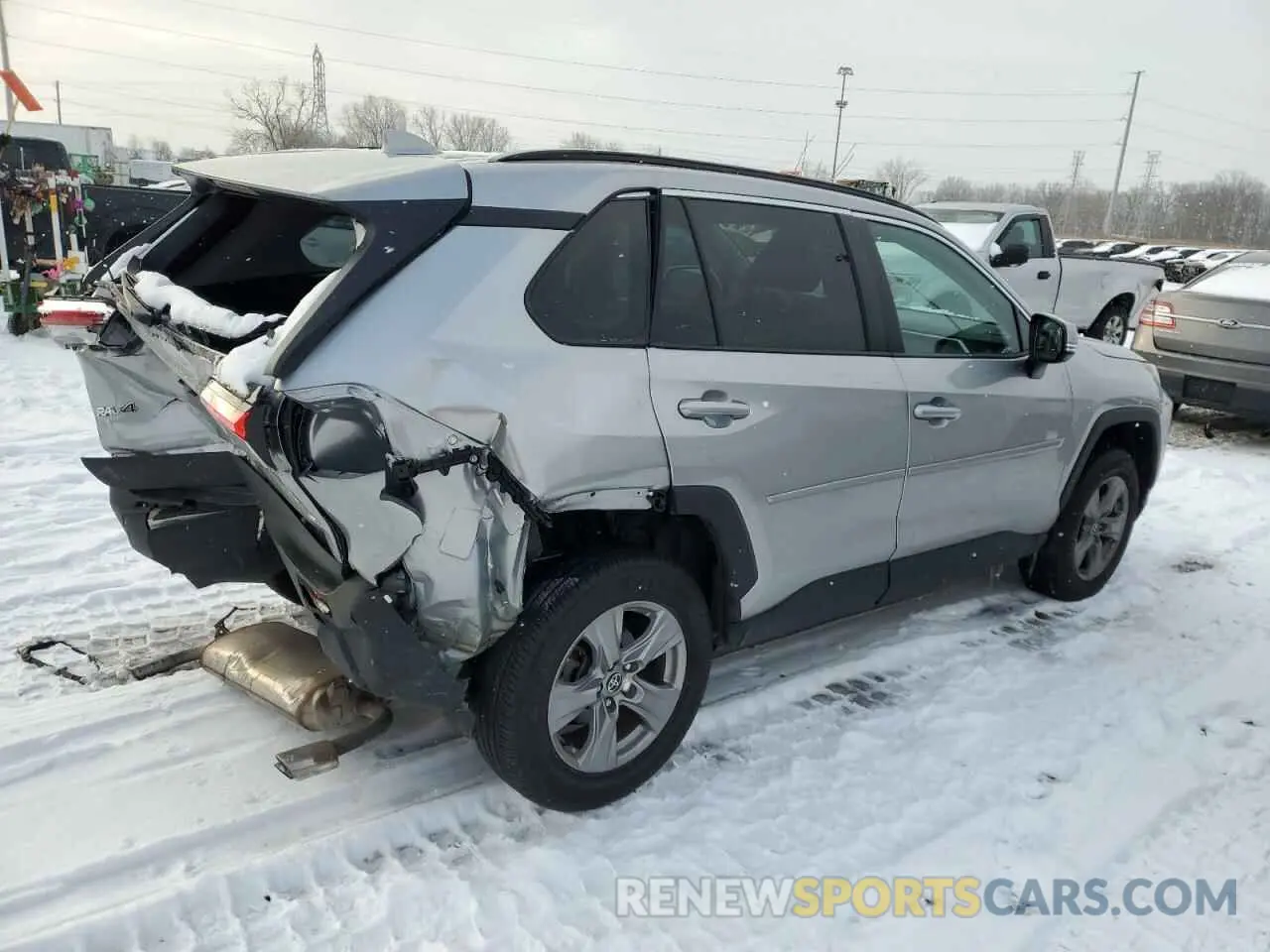 3 fotografías del automóvil dañado 2T3P1RFV1NC305658 TOYOTA RAV4 2022