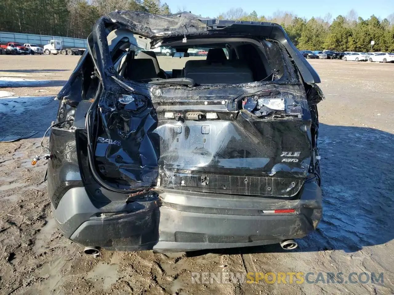 6 fotografías del automóvil dañado 2T3P1RFV1NW264883 TOYOTA RAV4 2022