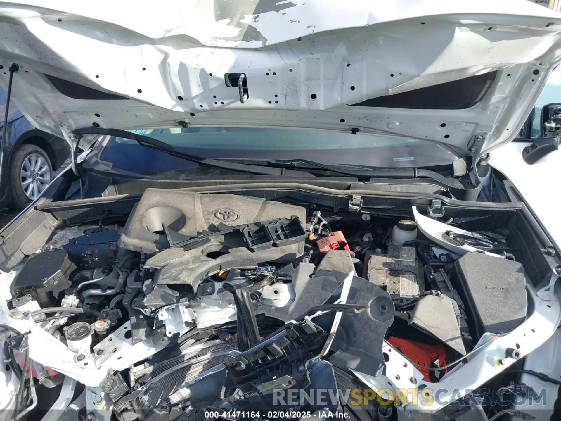 10 fotografías del automóvil dañado 2T3P1RFV1NW325228 TOYOTA RAV4 2022