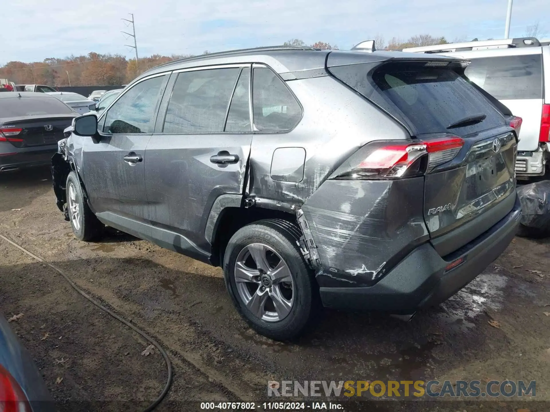 3 fotografías del automóvil dañado 2T3P1RFV2NC309556 TOYOTA RAV4 2022