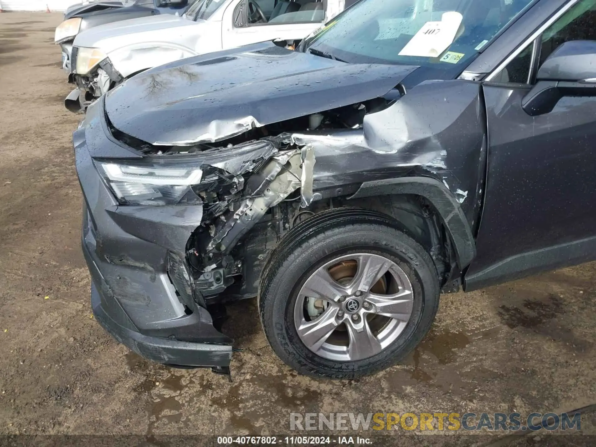6 fotografías del automóvil dañado 2T3P1RFV2NC309556 TOYOTA RAV4 2022