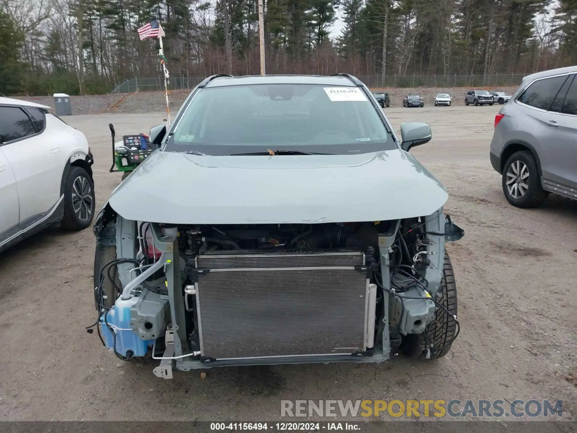 13 fotografías del automóvil dañado 2T3P1RFV2NW276539 TOYOTA RAV4 2022