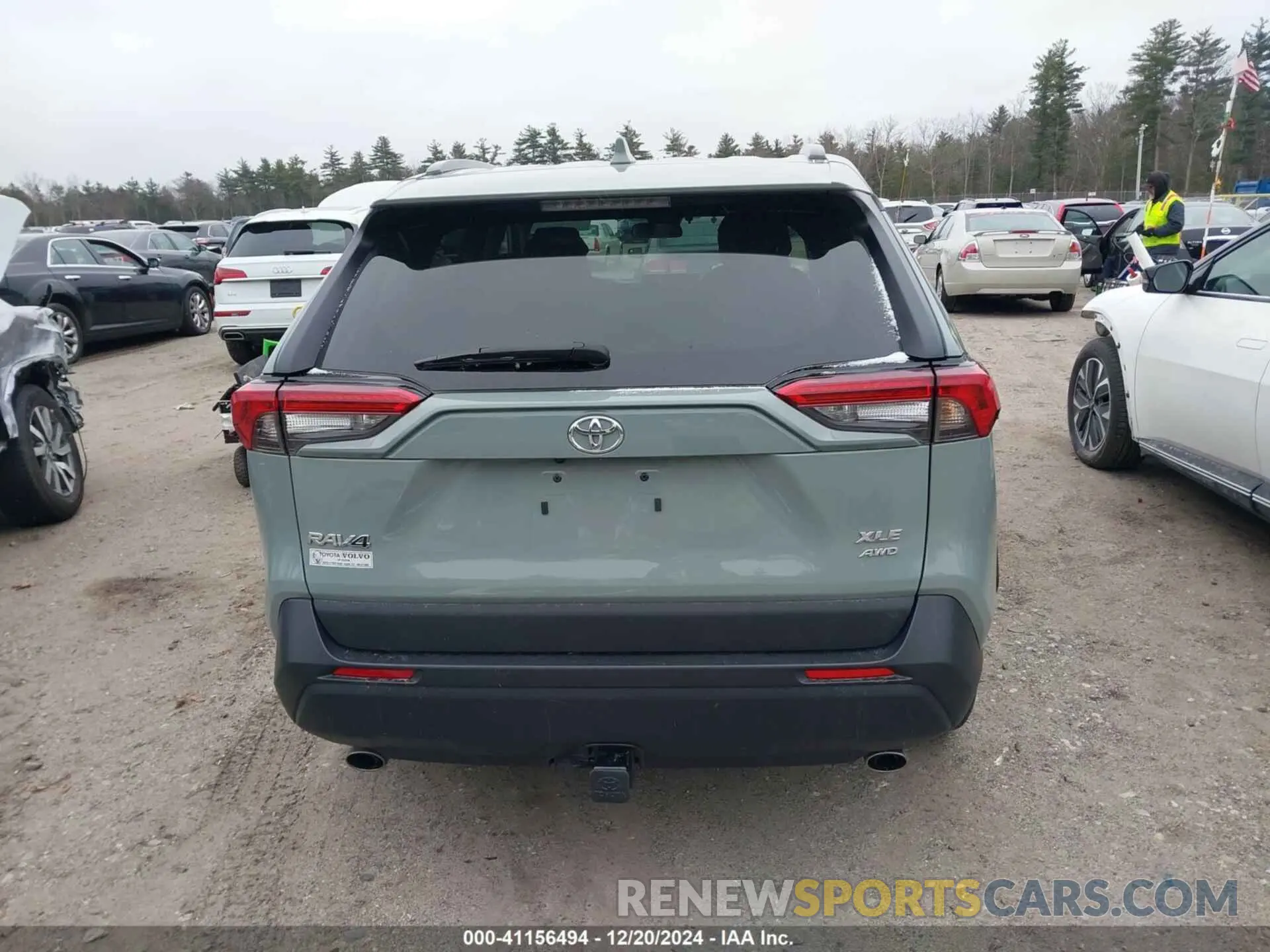 17 fotografías del automóvil dañado 2T3P1RFV2NW276539 TOYOTA RAV4 2022
