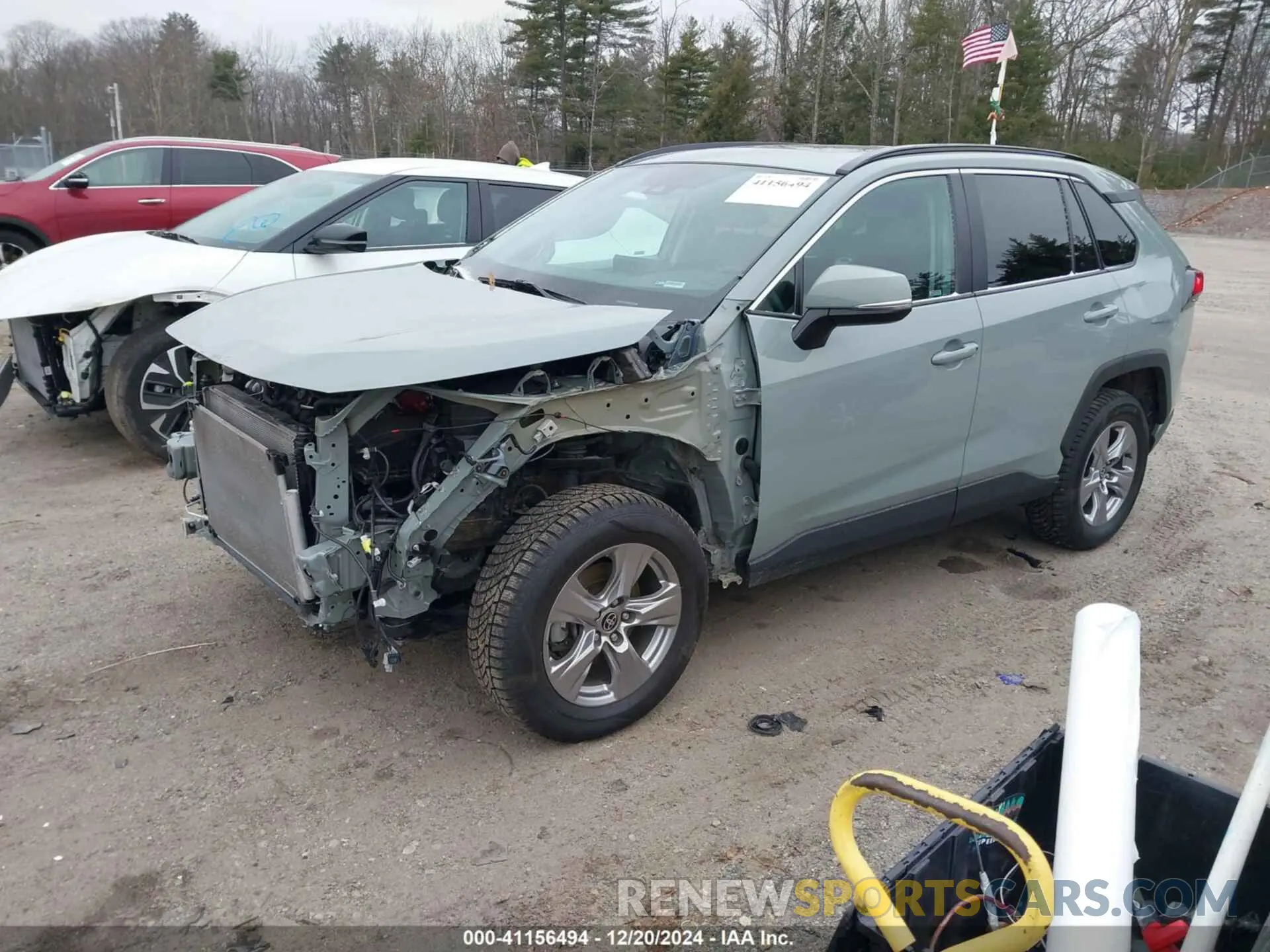 2 fotografías del automóvil dañado 2T3P1RFV2NW276539 TOYOTA RAV4 2022