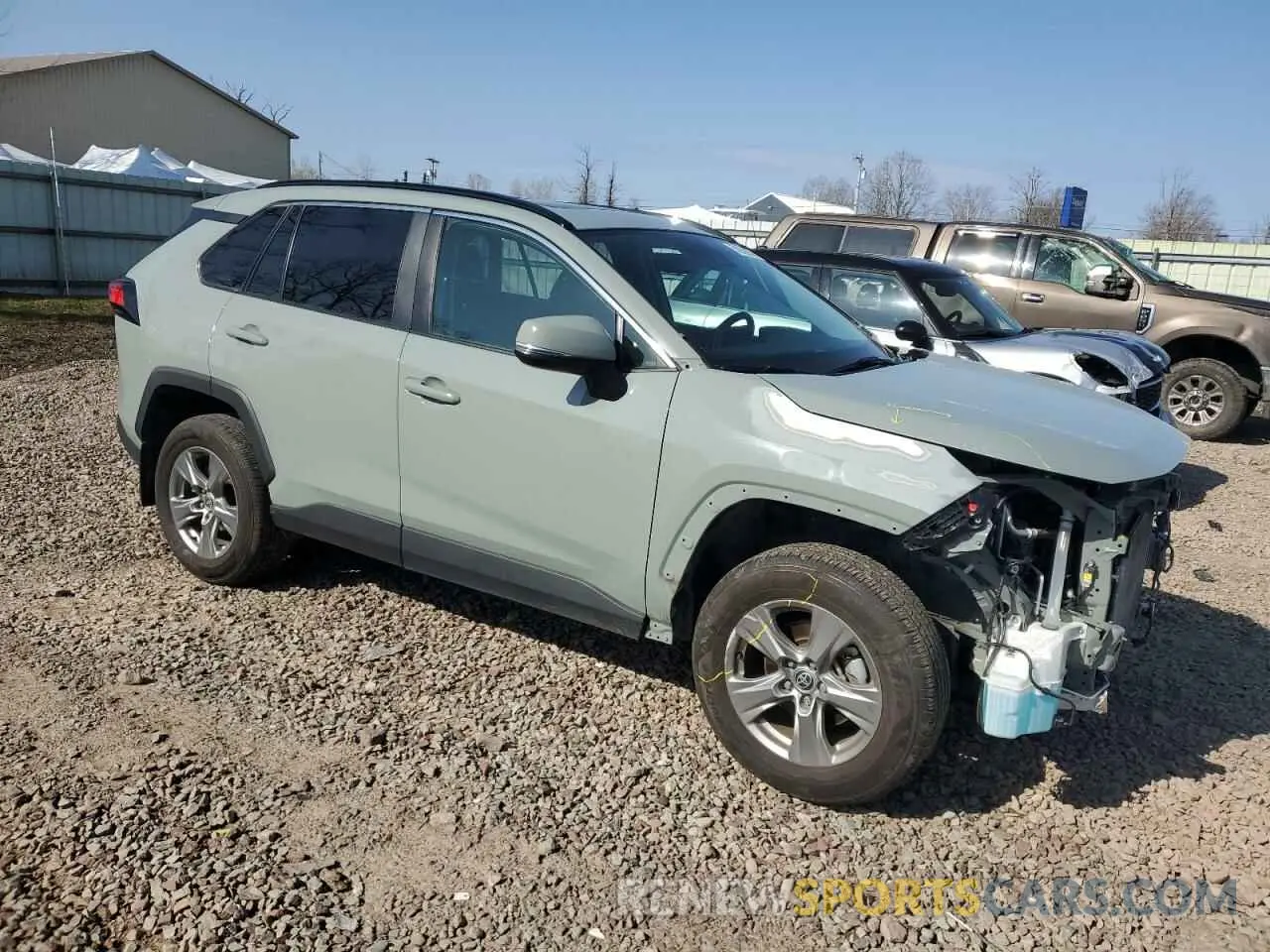 4 fotografías del automóvil dañado 2T3P1RFV2NW304145 TOYOTA RAV4 2022