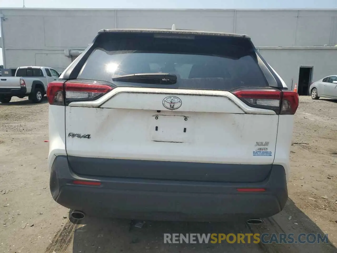 6 fotografías del automóvil dañado 2T3P1RFV3NC262019 TOYOTA RAV4 2022