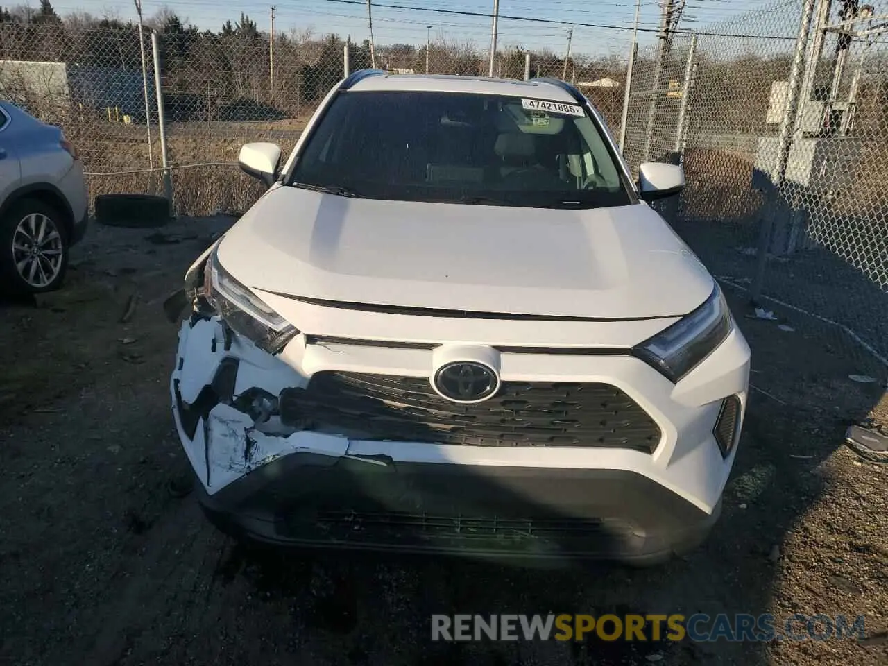 5 fotografías del automóvil dañado 2T3P1RFV3NC290693 TOYOTA RAV4 2022