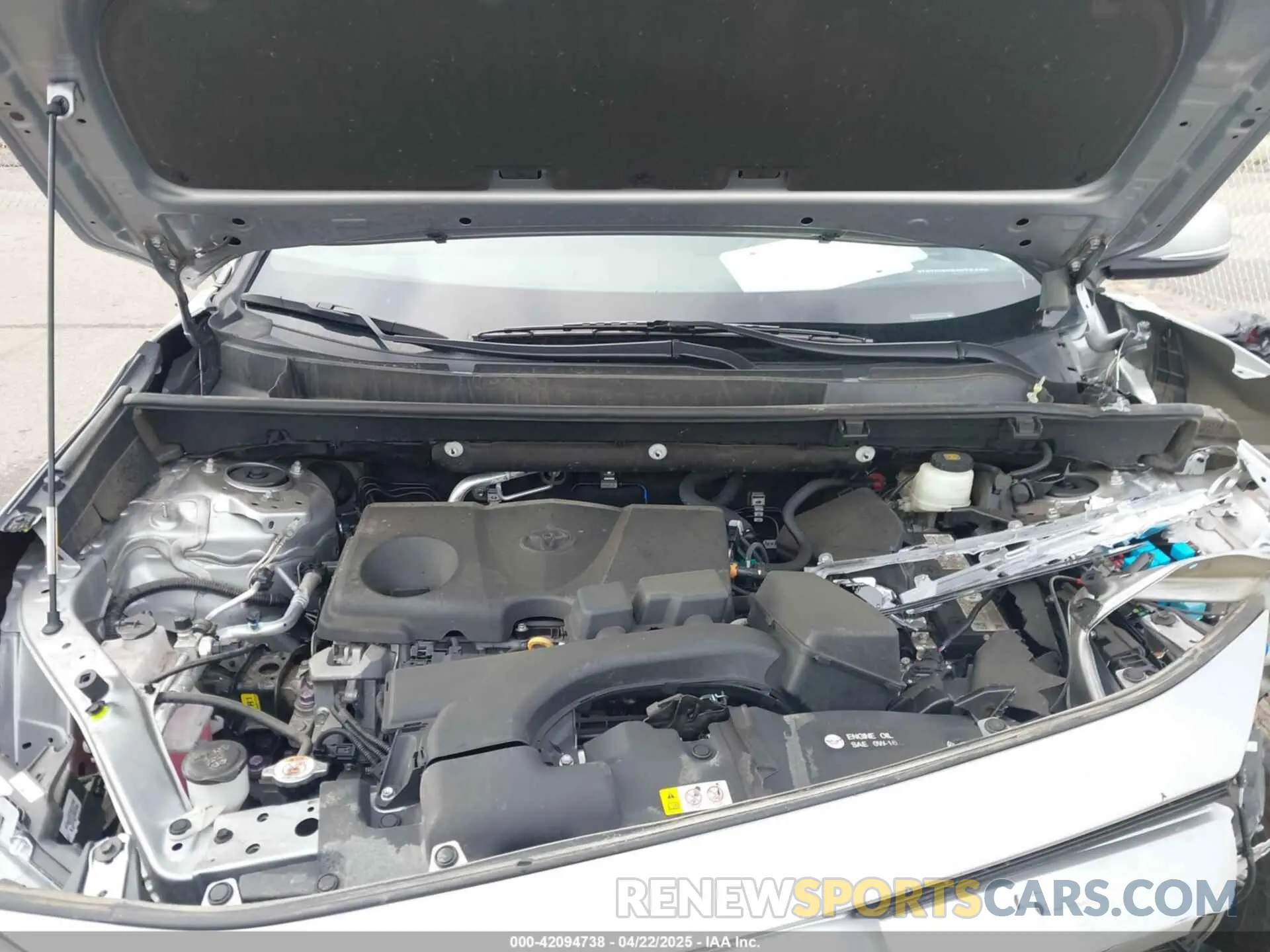 10 fotografías del automóvil dañado 2T3P1RFV3NW266151 TOYOTA RAV4 2022