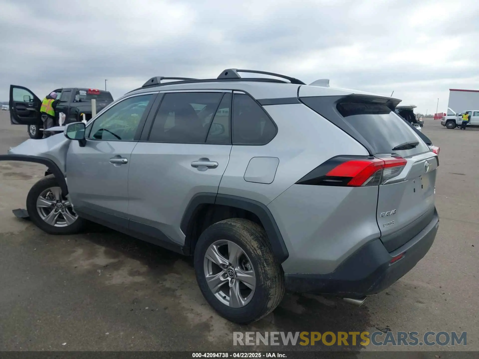 3 fotografías del automóvil dañado 2T3P1RFV3NW266151 TOYOTA RAV4 2022