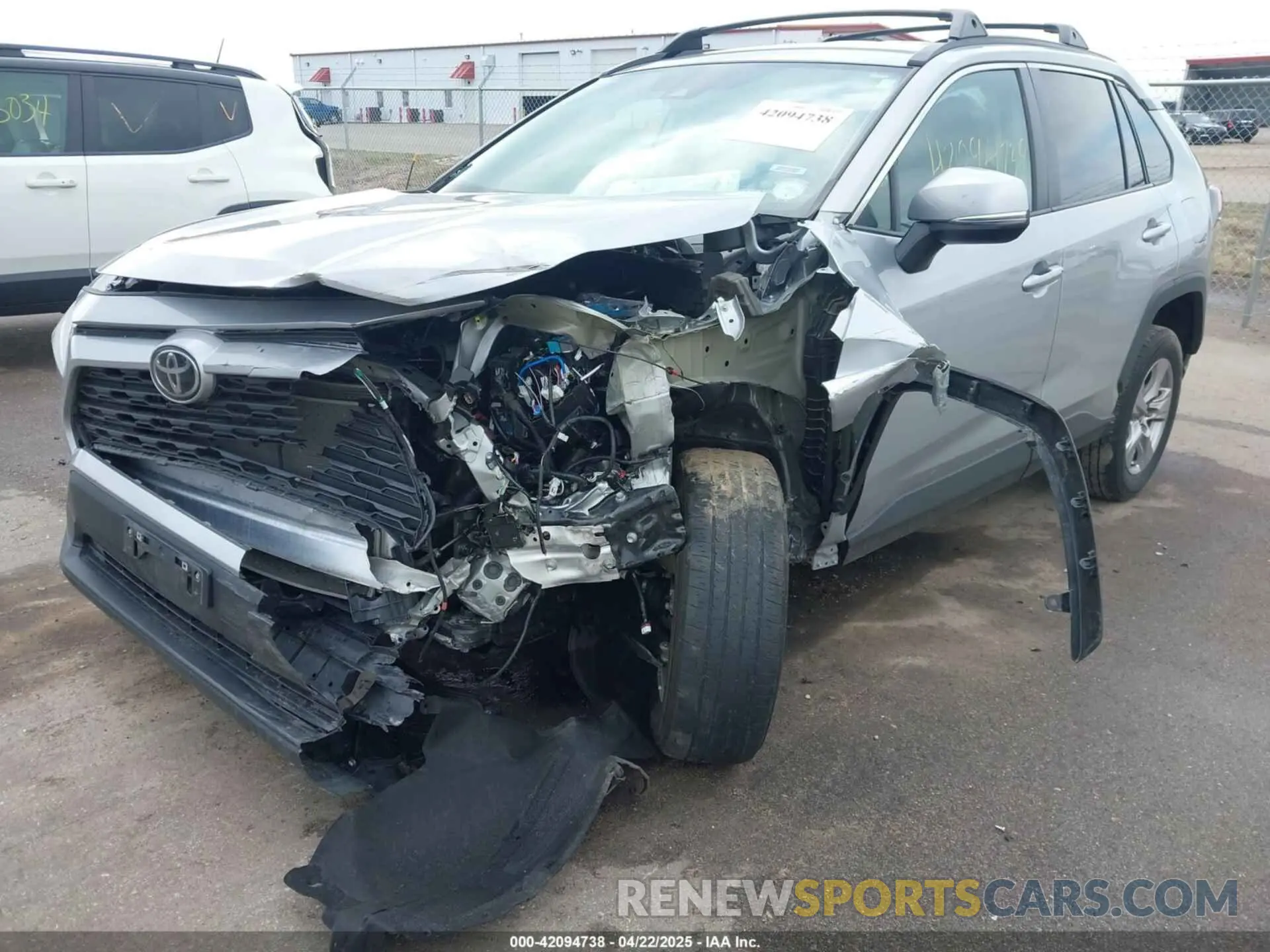 6 fotografías del automóvil dañado 2T3P1RFV3NW266151 TOYOTA RAV4 2022