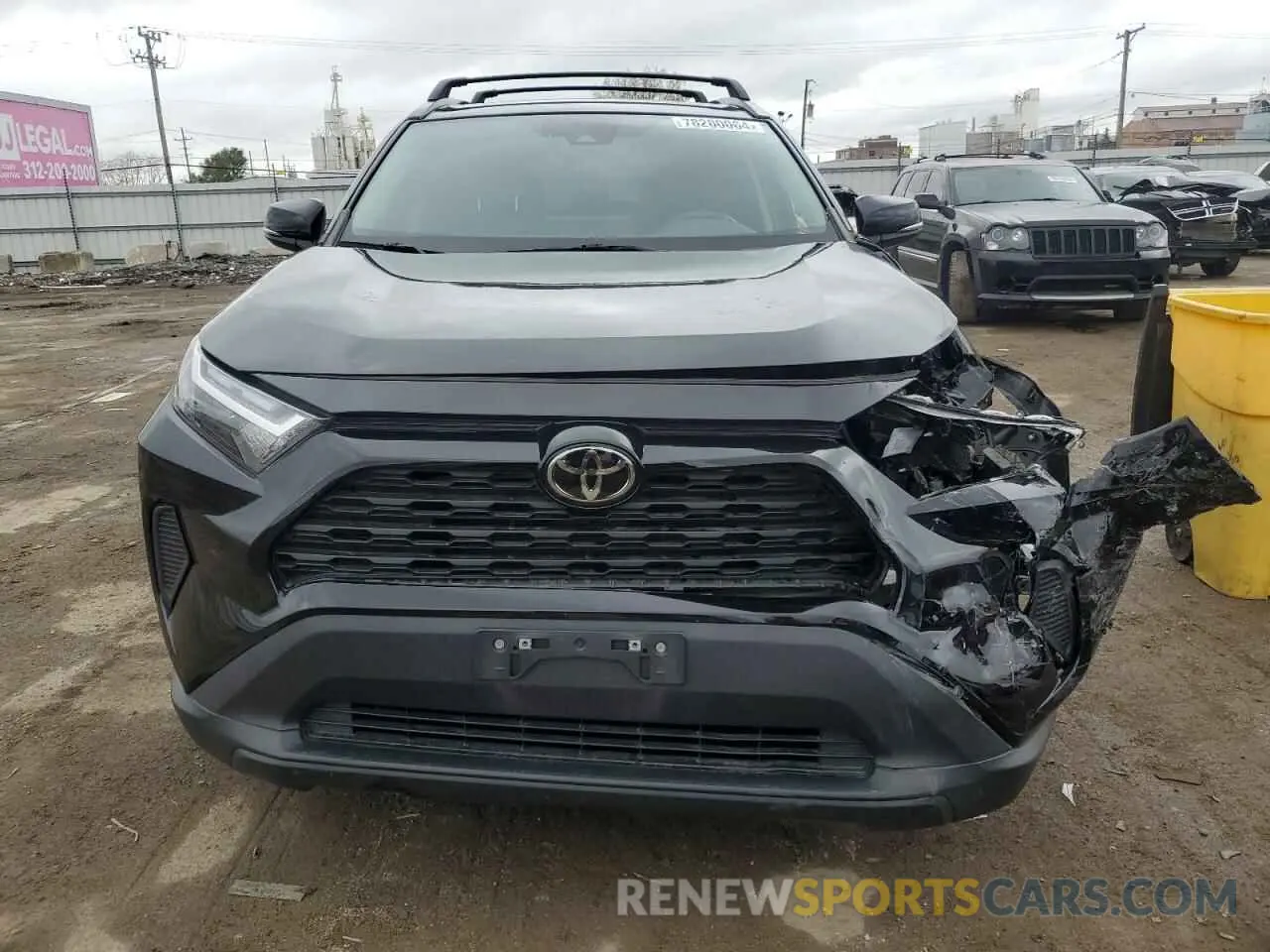 5 fotografías del automóvil dañado 2T3P1RFV3NW267669 TOYOTA RAV4 2022