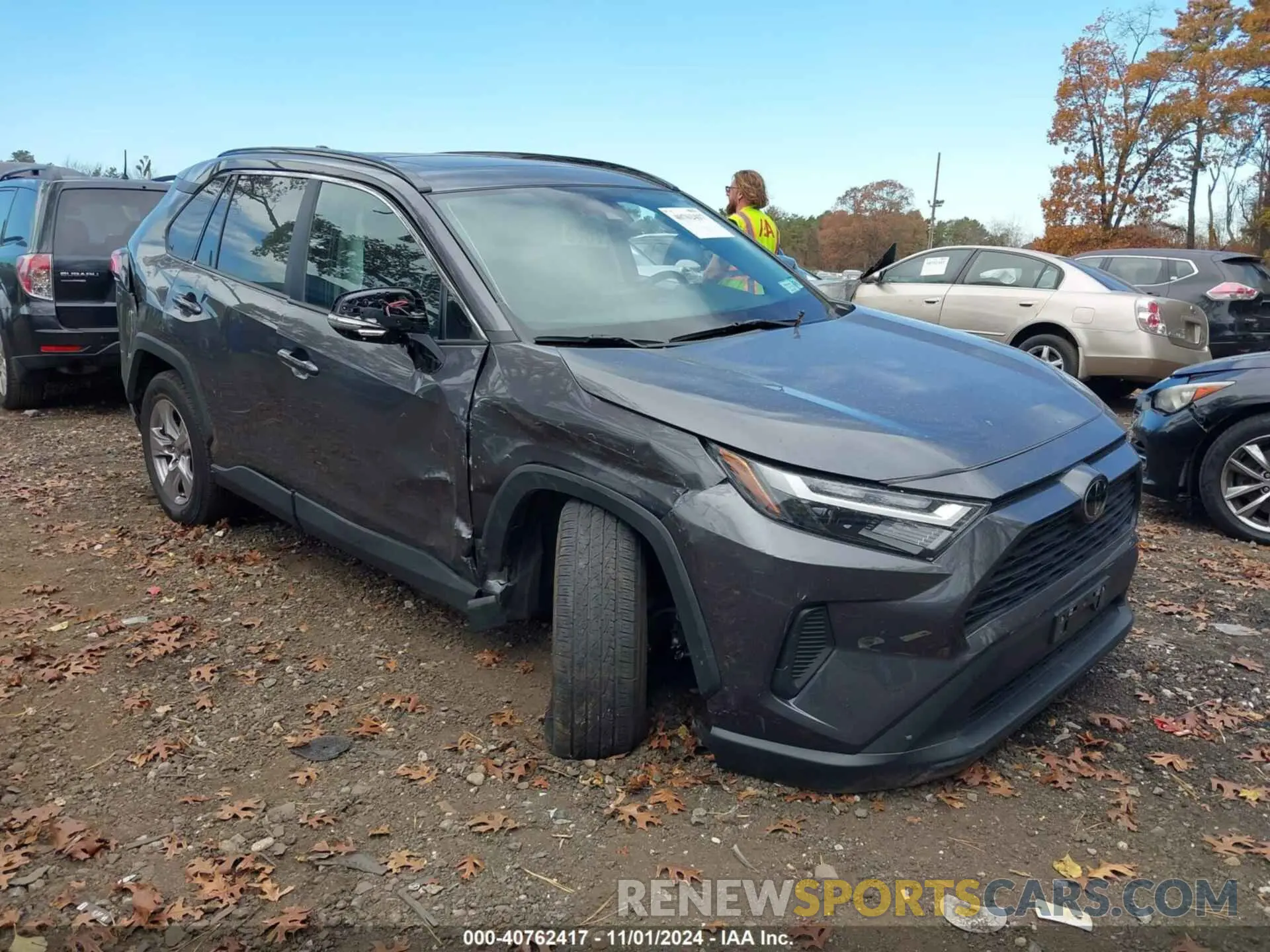 1 fotografías del automóvil dañado 2T3P1RFV3NW278641 TOYOTA RAV4 2022