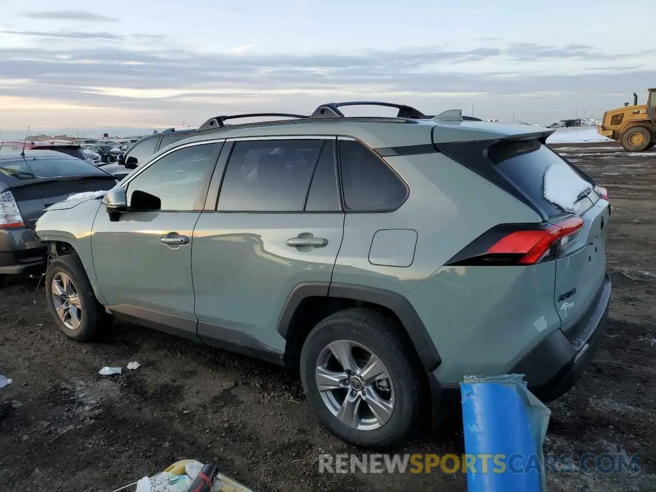 2 fotografías del automóvil dañado 2T3P1RFV3NW319060 TOYOTA RAV4 2022