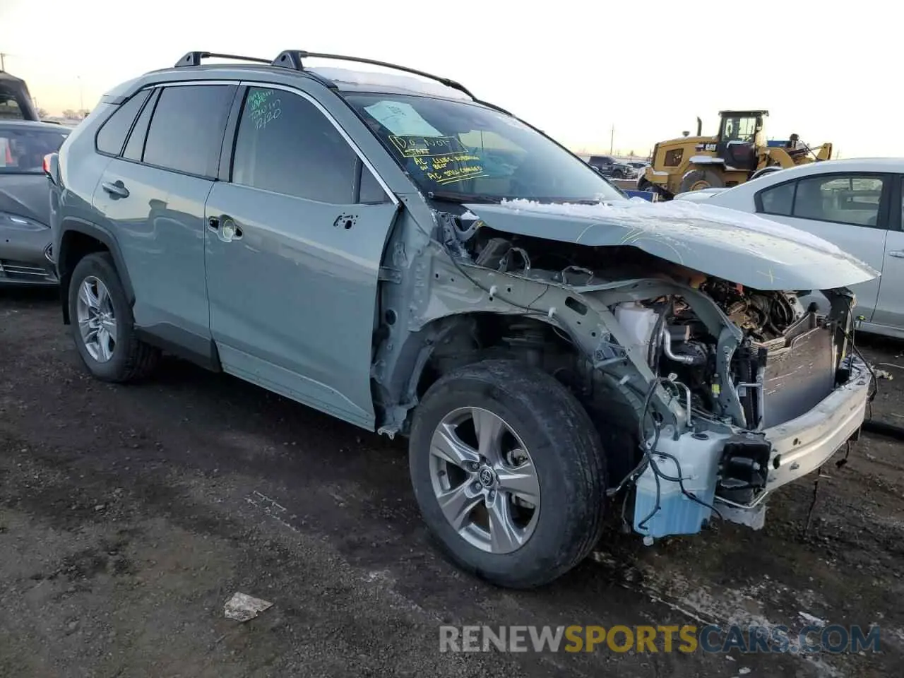 4 fotografías del automóvil dañado 2T3P1RFV3NW319060 TOYOTA RAV4 2022