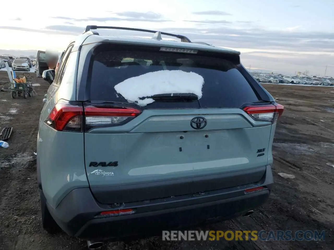 6 fotografías del automóvil dañado 2T3P1RFV3NW319060 TOYOTA RAV4 2022